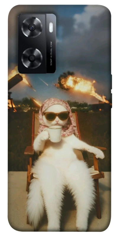 Чохол на Oppo A57s Exploding Kittens ver.1 фото 1 з 1