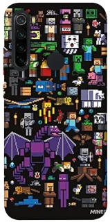 Чохол на Xiaomi Redmi Note 8 Minecraft v5 фото 1 з 1