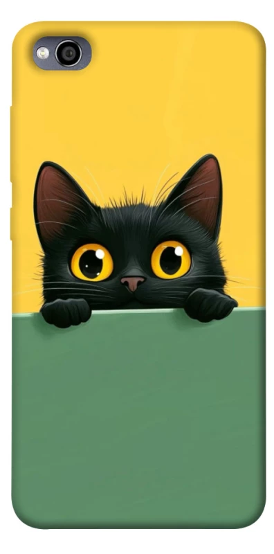 Чохол на Xiaomi Redmi 4a Black cat v2 фото 1 з 1