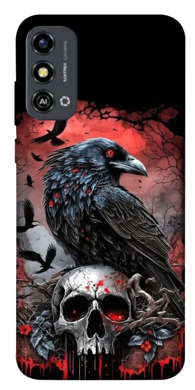 Чехол на ZTE Blade A53 Death eagle фото 1 из 1