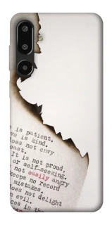 Чехол на Samsung Galaxy F16 Стихи фото 1 из 1