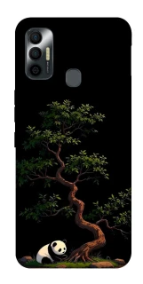 Чохол на TECNO Spark 7 Panda and tree фото 1 з 1