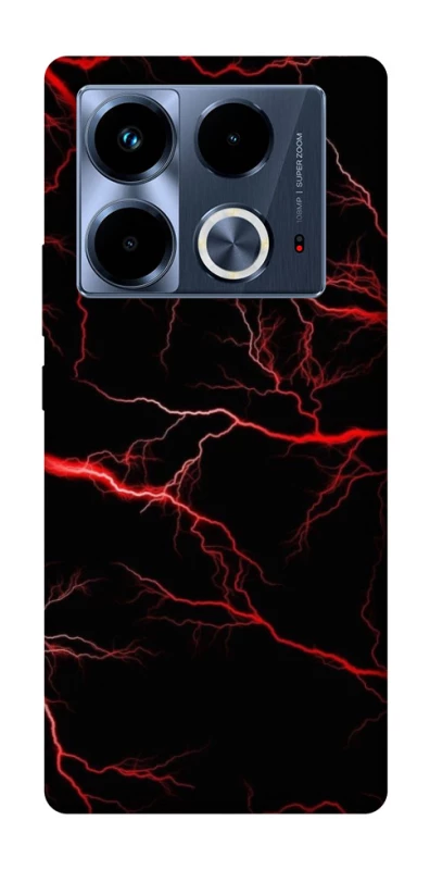 Чохол на Infinix Note 40 4G Червона молнія фото 1 з 1