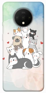 Чохол на OnePlus 7T Funny Pets ver.2 фото 1 з 1