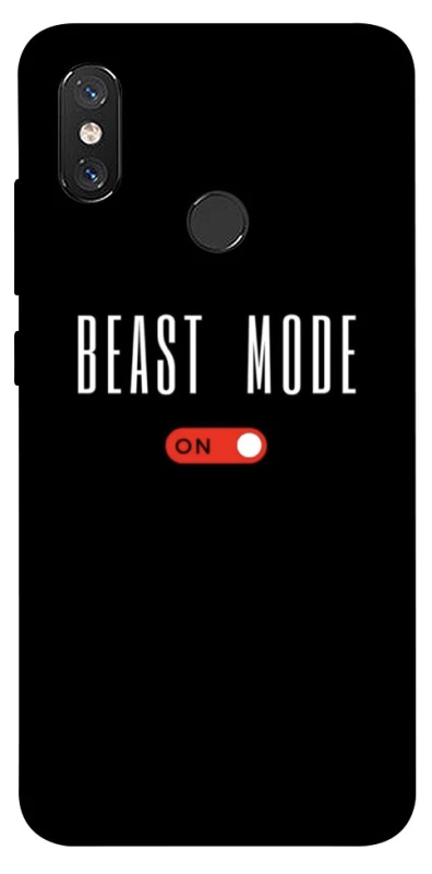Чехол на Xiaomi Mi 8 Beast mode фото 1 из 1