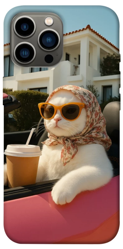 Чохол на Apple iPhone 12 Pro Max (6.7") Stylish Cat Cruise фото 1 з 1