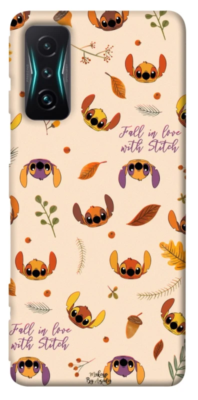 Чохол на Xiaomi Redmi K50 Gaming Fall in love with Stitch фото 1 з 1