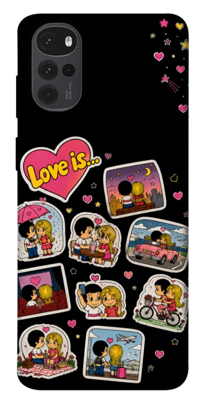 Чохол на Motorola Moto G22 Love is ver.3 фото 1 з 1