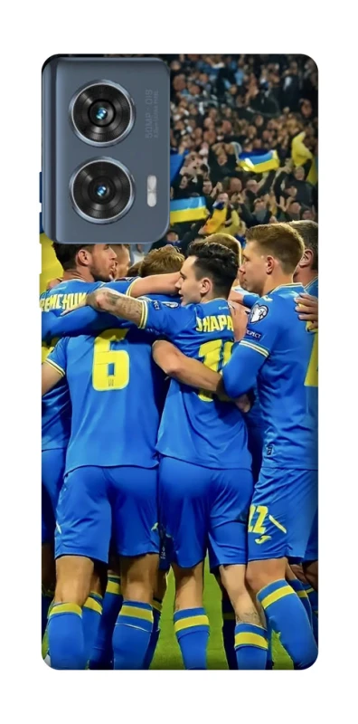 Чехол на Motorola Edge 50 Сборная Украины v3 фото 1 из 1