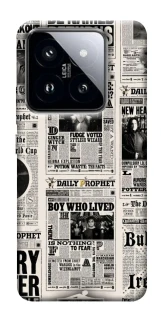 Чохол на Xiaomi 14 Pro Harry Potter newspaper фото 1 з 1