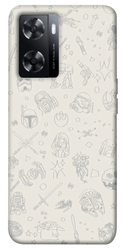 Чохол на Oppo A57s Star Wars background ver.1 фото 1 з 1