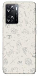 Чохол на Oppo A57s Star Wars background ver.1 фото 1 з 1