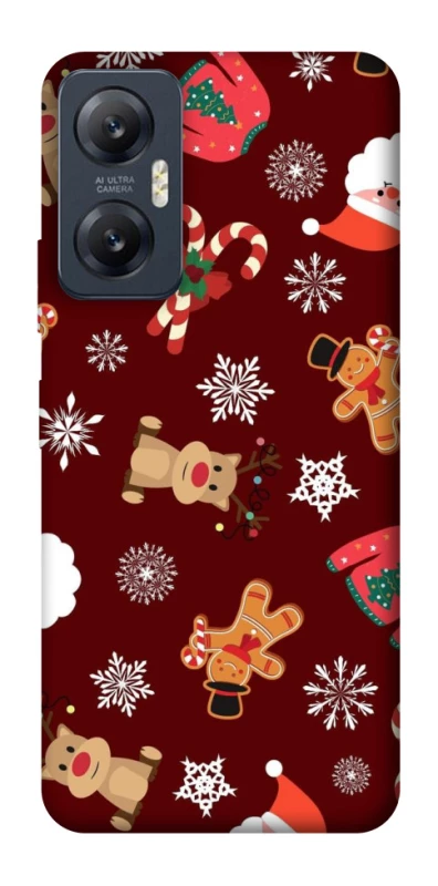 Чохол на Infinix Hot 20 5G Новорічний v6 фото 1 з 1
