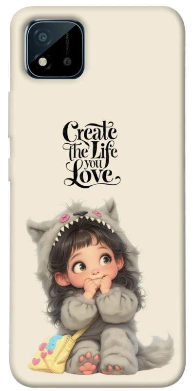 Чохол на Realme C11 (2021) Create the life you love фото 1 з 1