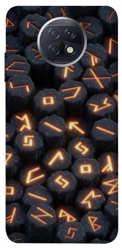Чохол на Xiaomi Redmi Note 9 5G / Note 9T Вогняні руни фото 1 з 1
