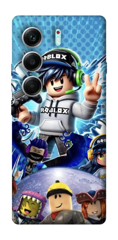 Чехол на Tecno Camon 40 Pro 5G Roblox collage ver.3 фото 1 из 1