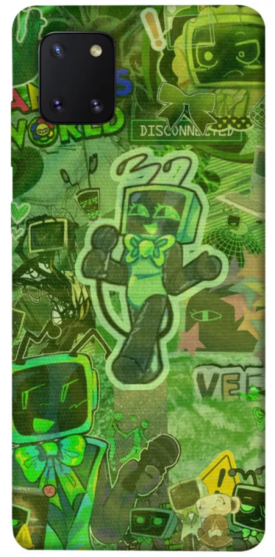 Чохол на Samsung Galaxy Note 10 Lite (A81) Dandysworld tv green theme фото 1 з 1