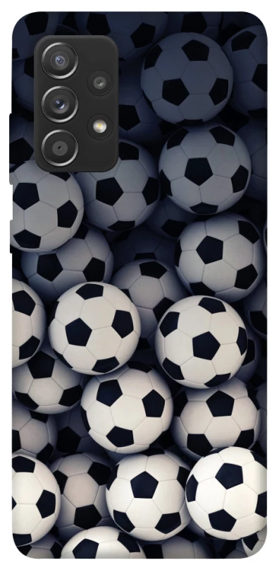 Чохол на Samsung Galaxy A72 4G / A72 5G Футбольні м'ячи фото 1 з 1