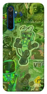 Чохол на Realme 6 Pro Dandysworld tv green theme фото 1 з 1