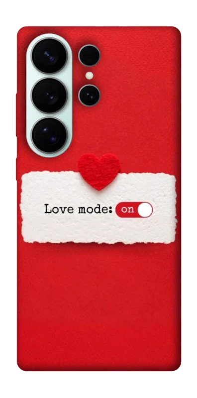 Чохол на Samsung Galaxy S26 Ultra Love Mode ON фото 1 з 1