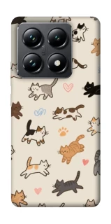 Чохол на Xiaomi 14T Pro Cat style ver.2 фото 1 з 1