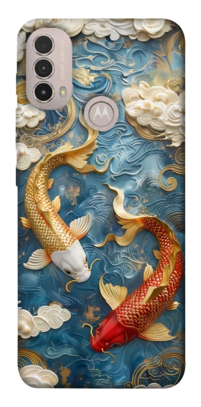 Чохол на Motorola Moto E40 Koi carp фото 1 з 1