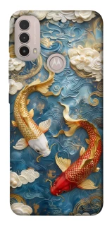 Чохол на Motorola Moto E40 Koi carp фото 1 з 1