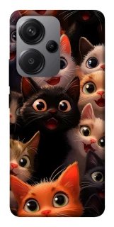 Чохол на Xiaomi Redmi Note 13 Pro+ happy cats фото 1 з 1