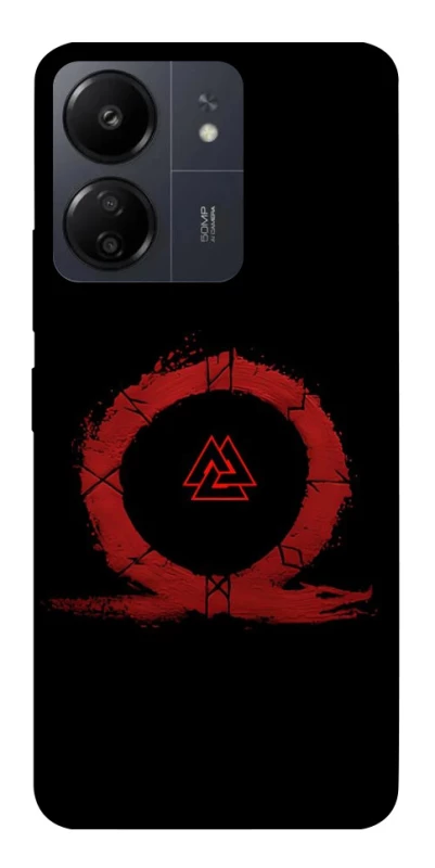 Чехол на Xiaomi Poco C65 Валькнут v2 фото 1 из 1