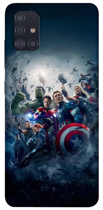 Чехол на Samsung Galaxy A51 Marvel heroes фото 1 из 1