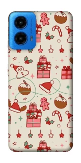 Чохол на Motorola Moto G45 Новорічний v14 фото 1 з 1