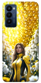 Чехол на TECNO Camon 18 Cyber space girl ver.2 фото 1 из 1