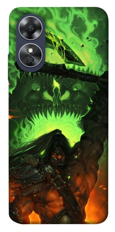 Чохол на Oppo A17 Gromash Hellscream фото 1 з 1