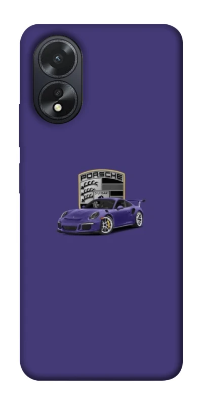 Чохол на Oppo A18 Porsche purple фото 1 з 1