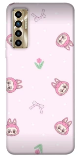 Чохол на TECNO Camon 17P Labubu Flower фото 1 з 1
