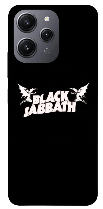 Чохол на Xiaomi Redmi 12 Black Sabbath logo ver.2 фото 1 з 1