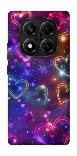 Чохол на Xiaomi Redmi Note 14 Pro 5G Drawn hearts фото 1 з 1
