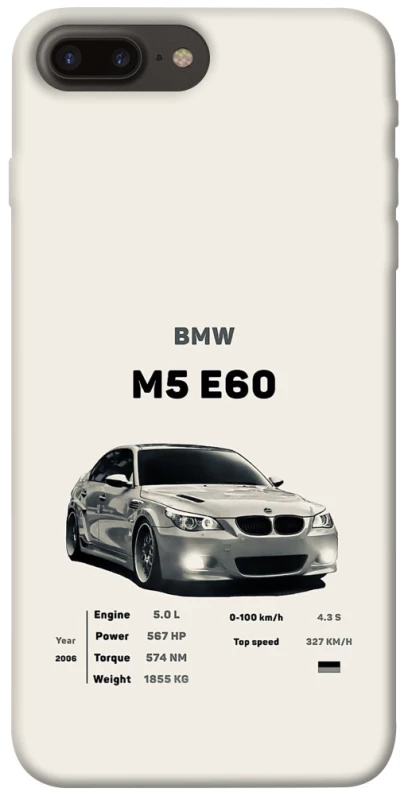 Чохол на Apple iPhone 7 plus / 8 plus BMW M5 E60 фото 1 з 1
