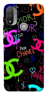 Чехол на Motorola Moto E20 Fashion collage ver.5 фото 1 из 1