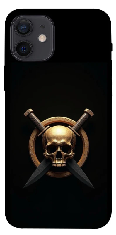 Чохол на Apple iPhone 12 (6.1") Golden Skull фото 1 з 1