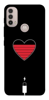 Чехол на Motorola Moto E40 Charge your heart фото 1 Чехол на Motorola Moto E40 Charge your heart фото 1 из 1