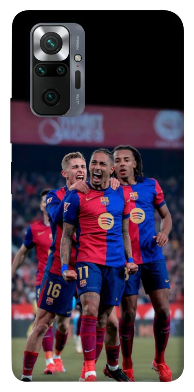 Чохол на Xiaomi Redmi Note 10 Pro FC Barcelona team фото 1 з 1