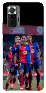 Чохол на Xiaomi Redmi Note 10 Pro FC Barcelona team фото 1 з 1
