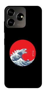 Чехол на ZTE Blade V50 Design 4G Волны Японии фото 1 из 1