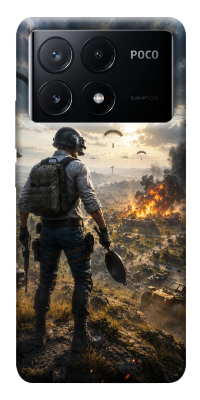 Чехол на Xiaomi Poco X6 PUBG ver.2 фото 1 из 1