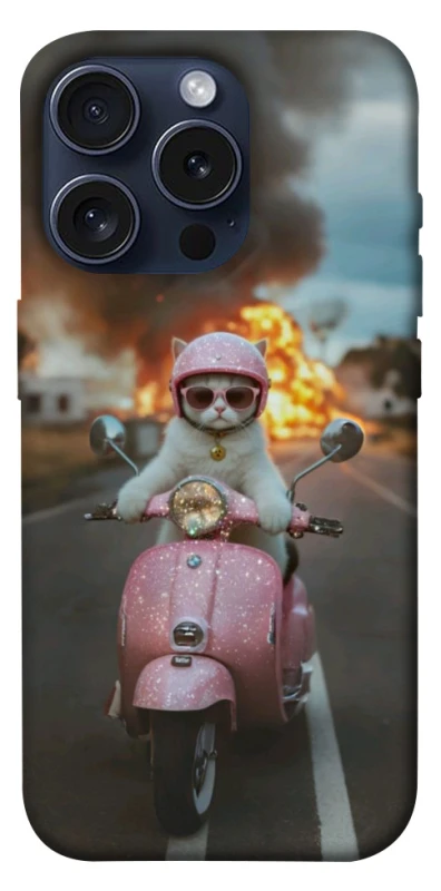 Чехол на Apple iPhone 15 Pro (6.1") Exploding Kittens ver.3 фото 1 из 1