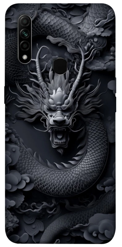 Чохол на Oppo A31 black dragon фото 1 з 1