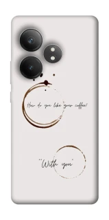 Чехол на Realme GT Neo 6 SE Coffee with you фото 1 из 1