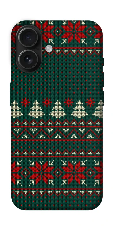 Чехол на Apple iPhone 16 Christmas jumper ver.4 фото 1 из 1