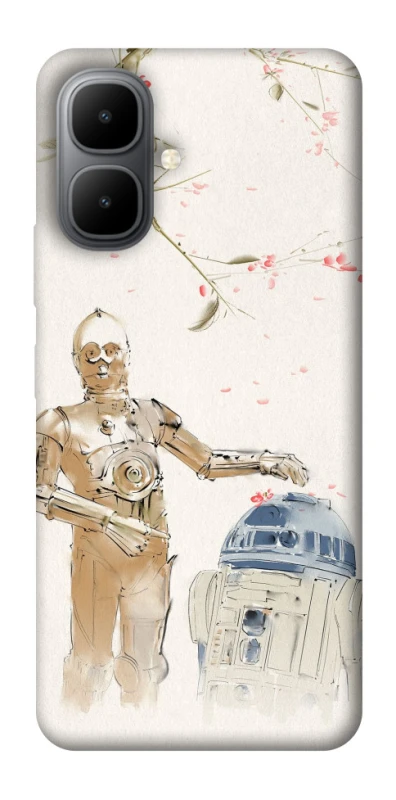 Чехол на Infinix Smart 10 Star Wars robots фото 1 из 1